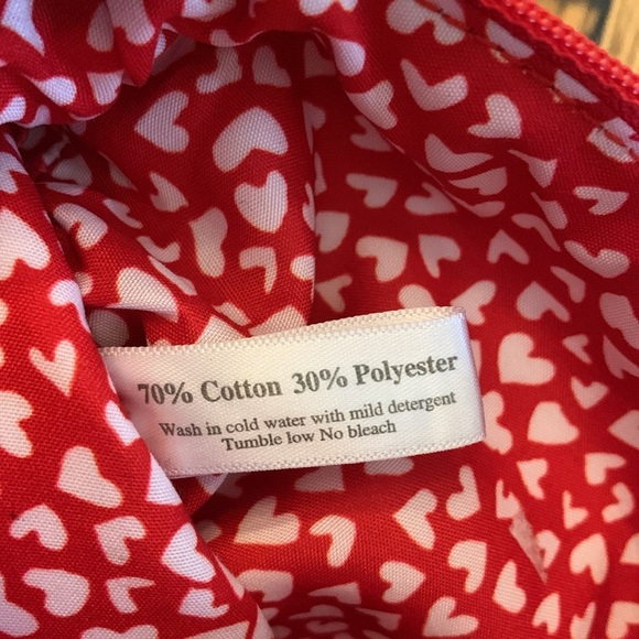 Brighton zipper pouch canvas postcard bag - Picture 7 of 7